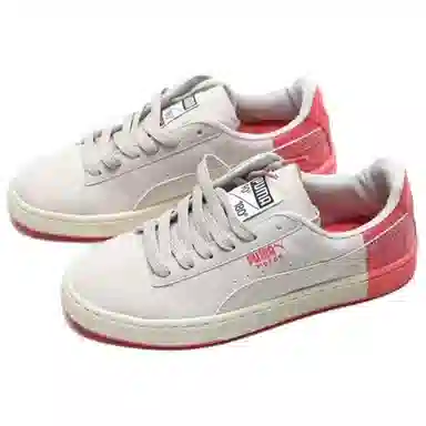 PUMA Suede White Pink