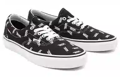 Vans Era Black White