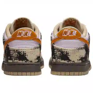 Nike Dunk Low White Black Orange