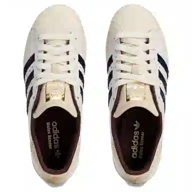 Wales Bonner x adidas Superstar White