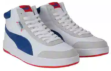 PUMA Court Legend Sl Collar Blue White Grey
