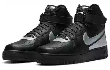 Nike Air Force 1 07 LV8 3M High Silver Black