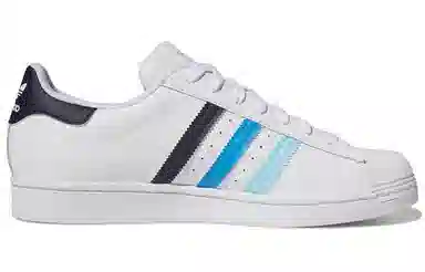 adidas Superstar White Blue