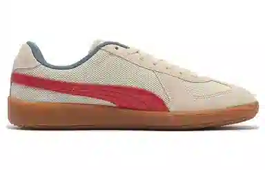 PUMA Army Trainer White Gold Red