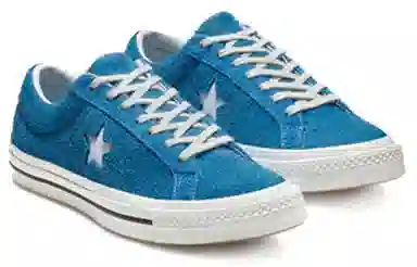 Converse one star Vintage Suede Low Top Blue Hero