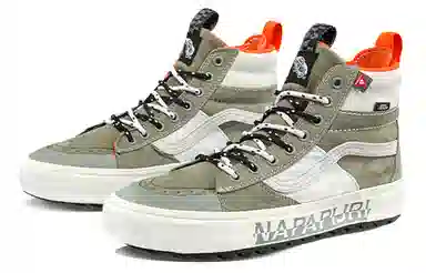 Napapijri x Vans SK8 High Smog Grey
