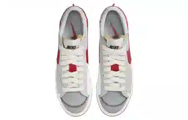 Nike Blazer Low Jumbo White Red