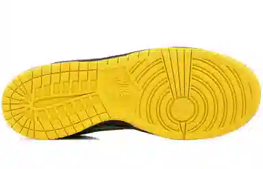 Nike Dunk SB Green Spark Hoop Orange