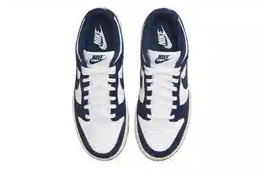 Nike Dunk Low "Midnight Navy and White"