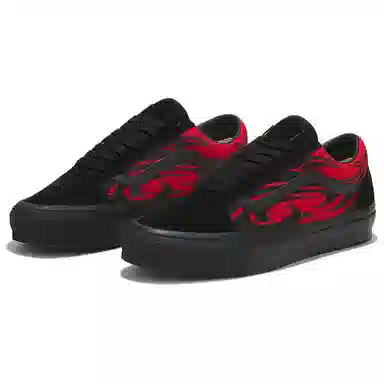 Vans Old Skool Black Red