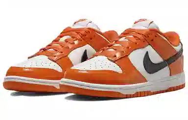 Nike Dunk Low White Black Orange