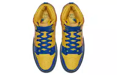 Nike Dunk SB High Yellow Blue 2012