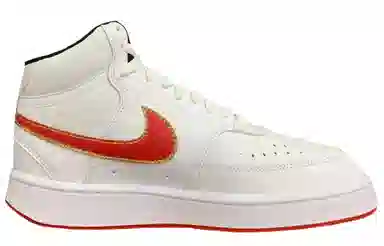Nike Court Vision Mid White Red