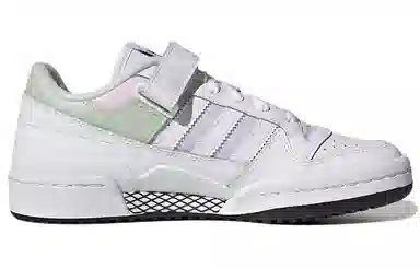 adidas Originals Forum Low White Green Purple