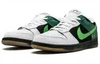 Nike Dunk SB C&K Electrocardiogram White Black Green