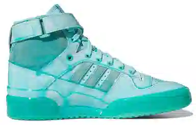 Jeremy Scott x adidas Forum Dipped Mint Blue