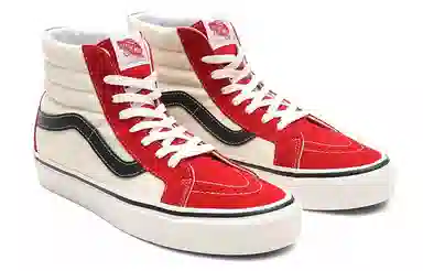 Vans SK8-Hi 38 White Red