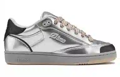 Dime x Reebok Club C Bulc Liquid Silver