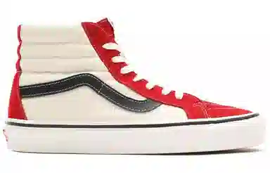 Vans SK8-Hi 38 White Red