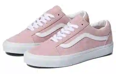 Vans Old Skool Pig Suede Pink White