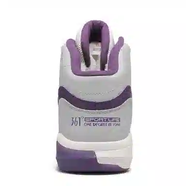 361° Winter High-Top Sneakers White Purple