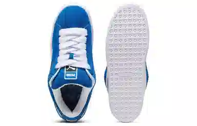 PUMA Suede White Blue