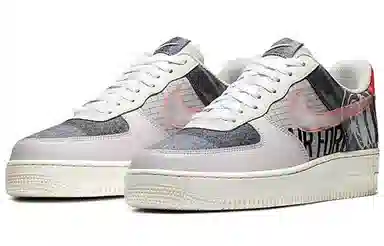 Nike Air Force 1 '07 PRM 2 Grey White Graffiti