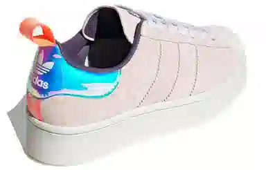 Girls Are Awesome x adidas Originals Superstar Low Grey Pink