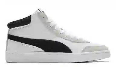 PUMA Court Legend Mid White Black