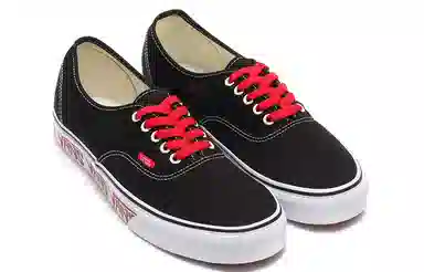 Vans Authentic Black Red
