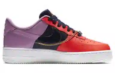 Nike Air Force 1 Low Red Black Purple