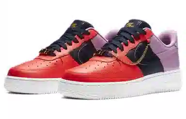 Nike Air Force 1 Low Red Black Purple