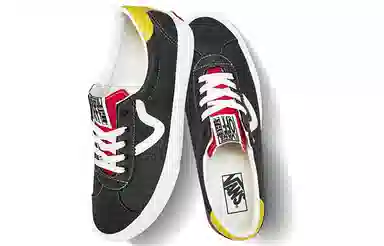 Vans Sports Low Black Red Yellow
