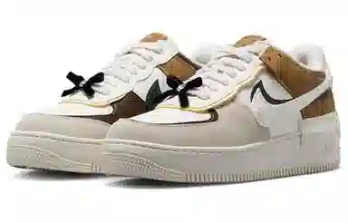 Nike Air Force 1 Low Shadow White Grey Brown