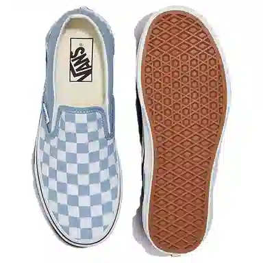 Vans Classic Slip-On Checkerboard Blue White