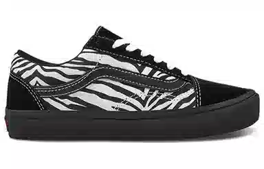 Vans Old Skool ComfyCush Zebra Checkerboard