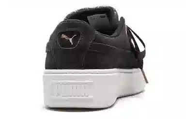 PUMA Platform Low Black Gold