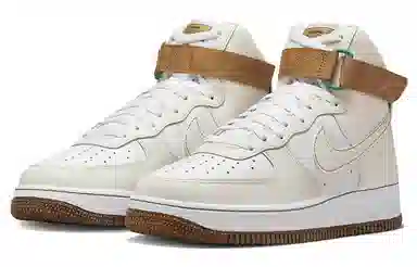 Nike Air Force 1 High White Brown