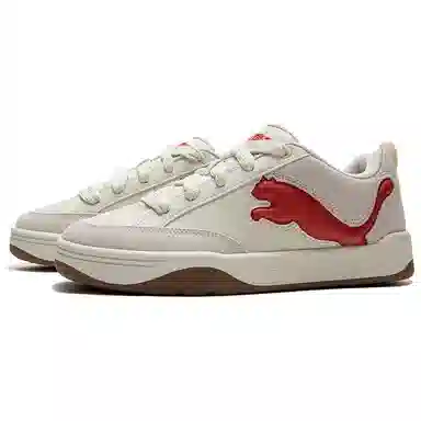 PUMA Park Lifestyle White Red