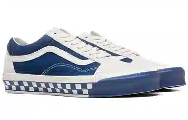Vans Old Skool Vault OG LX Blue White Checkerboard