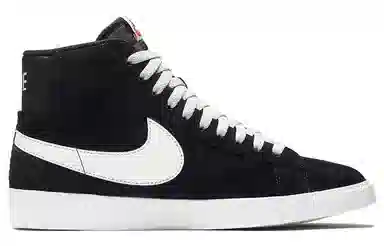 Nike Blazer Mid Black Suede
