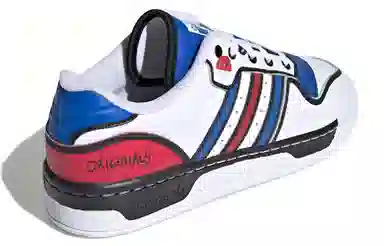 adidas Rivalry Low White Red Blue