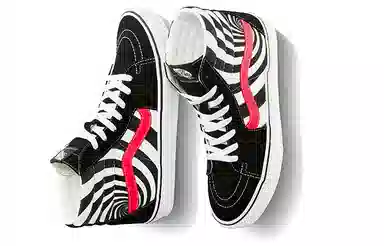 Vans SK8 High White Black