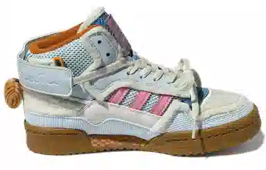 Melting Sadness x Adidas Forum Mid Light Blue