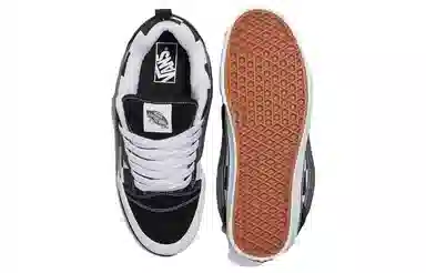 Vans Knu Skool Black White