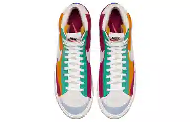 Nike Blazer High Red Yellow