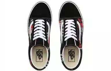 Vans Old Skool Black Red