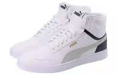 PUMA Shuffle Mid White Blue