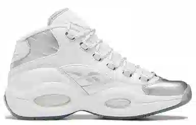 Reebok Question Mid "25th Anniversary" White Silver