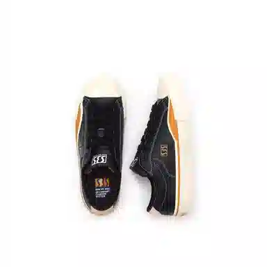 SEW BY SOU Vulcanized Canvas Sneakers Black Low Top